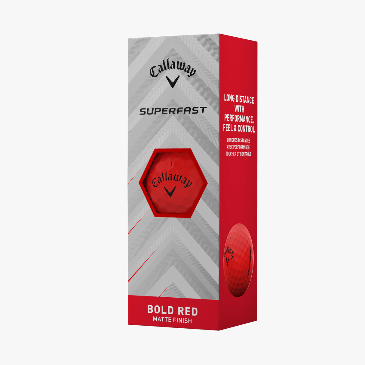 Pelotas de Golf Callaway Superfast 15 Pack Rojo