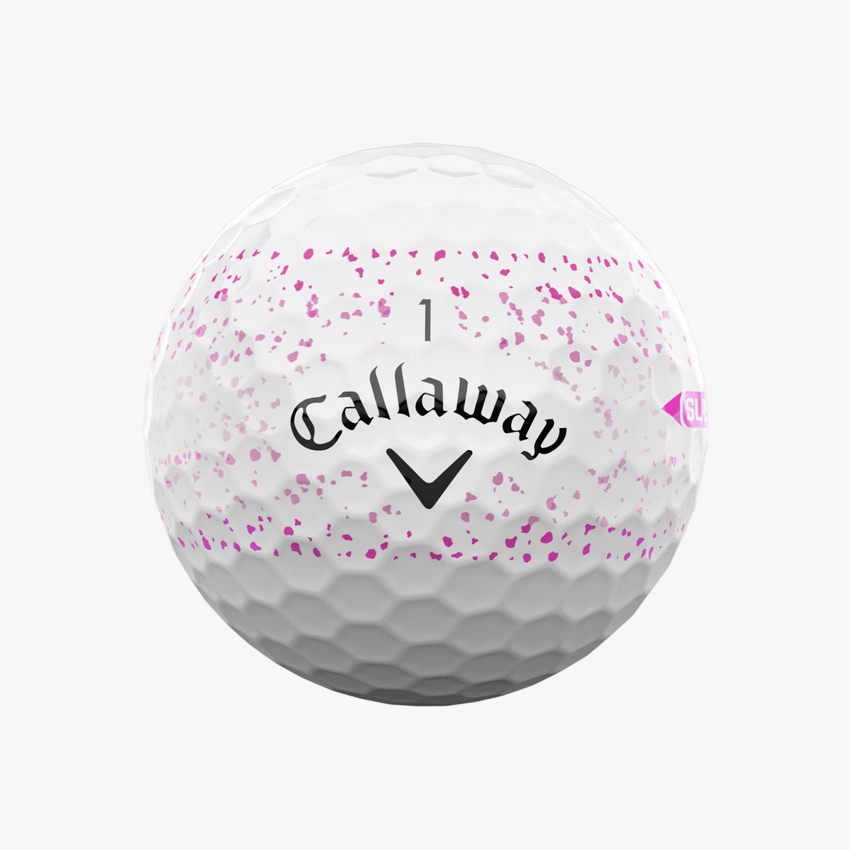 Pelotas de Golf Callaway Supersoft Splatter Rosado Docena