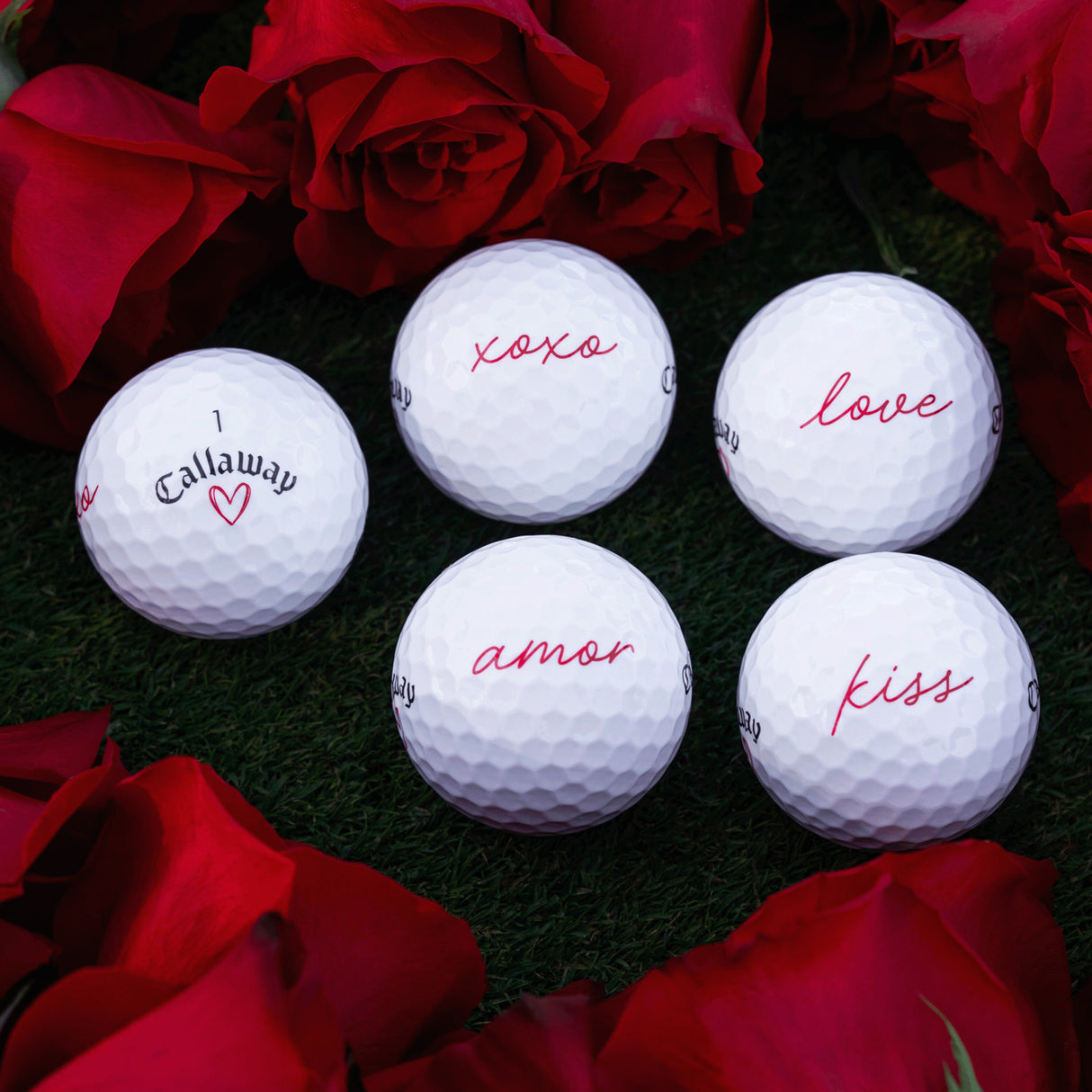 Pelotas de Golf Callaway Supersoft Love Docena