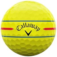 Pelotas Callaway Chrome Soft 2026 360 Triple Track - Docena Amarilla