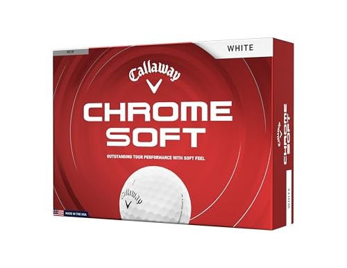 Pelotas Callaway Chrome Soft 2026 - Docena Blanca