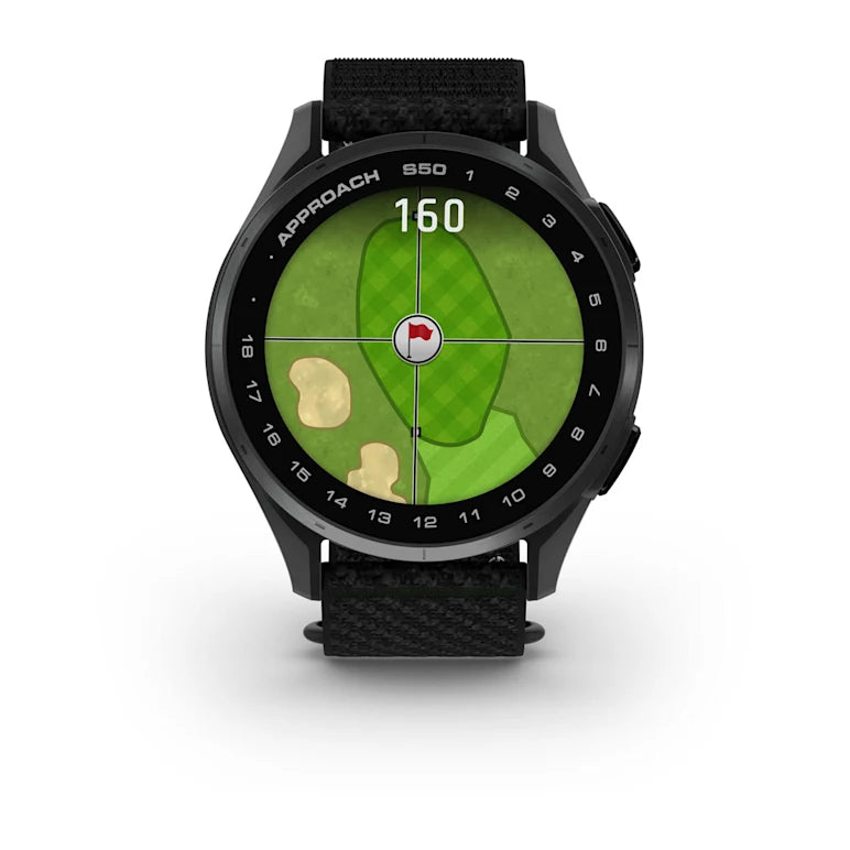 Reloj Garmin Approach S50 - 43 mm - Nylon Black