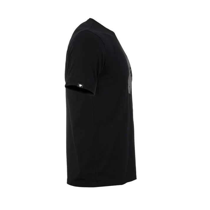 Polera Algodón Fox Big Logo Tilki Black/Grey