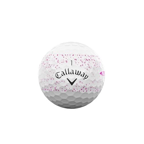 Pelotas Callaway Supersoft 25 Splatter - Docena Rosado