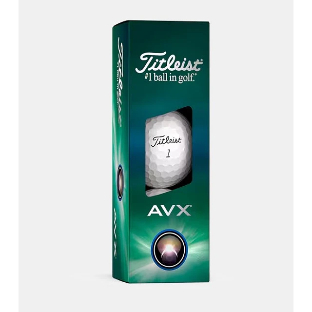 Pelotas de Golf Titleist AVX 3 Unidades