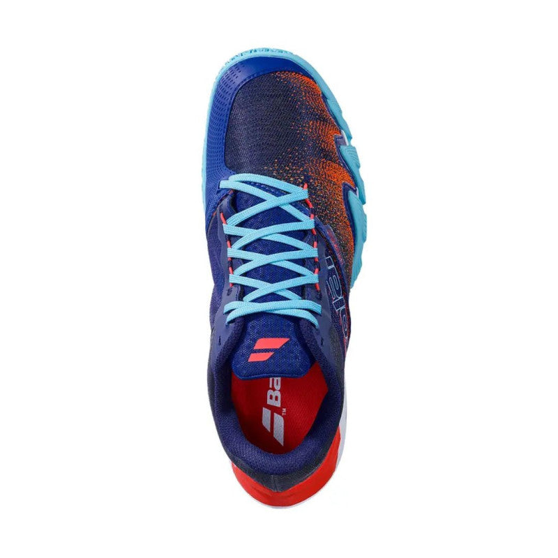 Zapatillas Padel Babolat Jet Premura 2 Lebron Azul Rojo