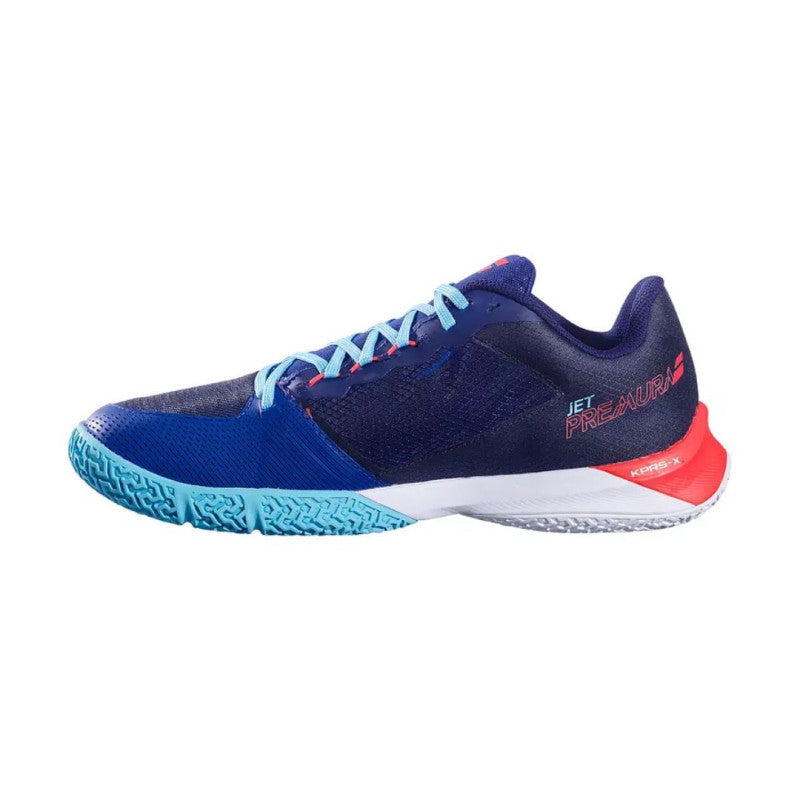 Zapatillas Padel Babolat Jet Premura 2 Lebron Azul Rojo