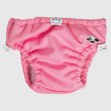 BAÑADOR PAÑAL BEBÉ FRIENDS AQUA NAPPY ROSADO - fondo #E8E8E8