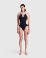 TRAJE DE BAÑO ARENA ONE DOUBLE CROSS BACK ONE PIECE - fondo #E8E8E8