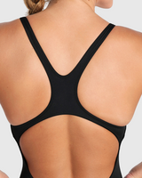 TRAJE DE BAÑO MUJER ARENA TEAM SWIMSUIT SWIM PRO SOLID BLA - fondo #E8E8E8