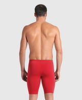 TRAJE DE BAÑO JAMMER TEAM SWIM SOLID RED WHITE - fondo #E8E8E8