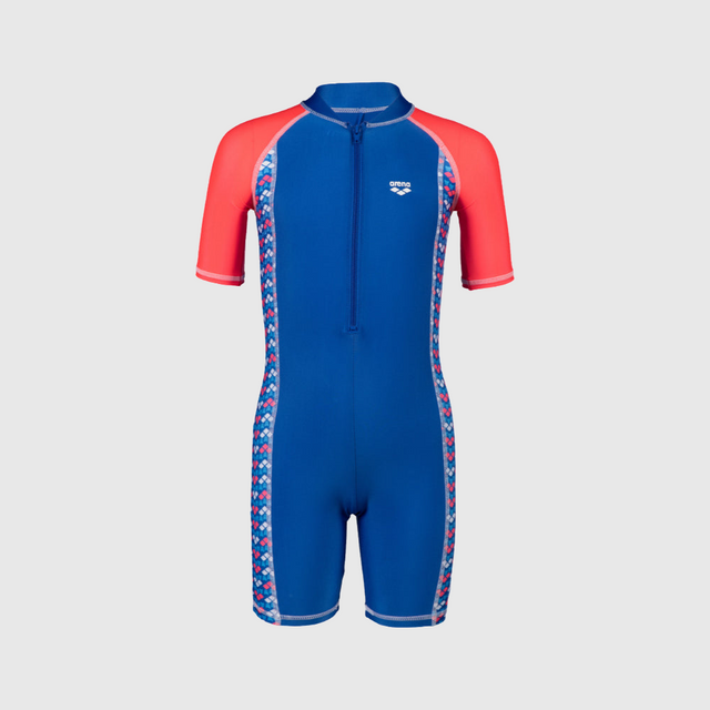 TRAJE DE PROTECCIÓN UV ARENA PARA NIÑOS FRIENDS AZUL - fondo #E8E8E8