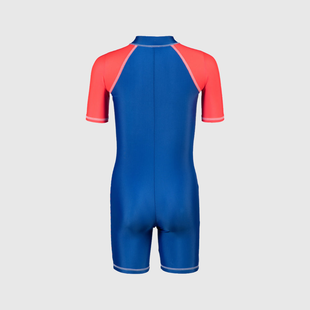 TRAJE DE PROTECCIÓN UV ARENA PARA NIÑOS FRIENDS AZUL - fondo #E8E8E8