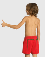 SHORT BAÑO NIÑO PRO_FILE BEACH ROJO - fondo #E8E8E8