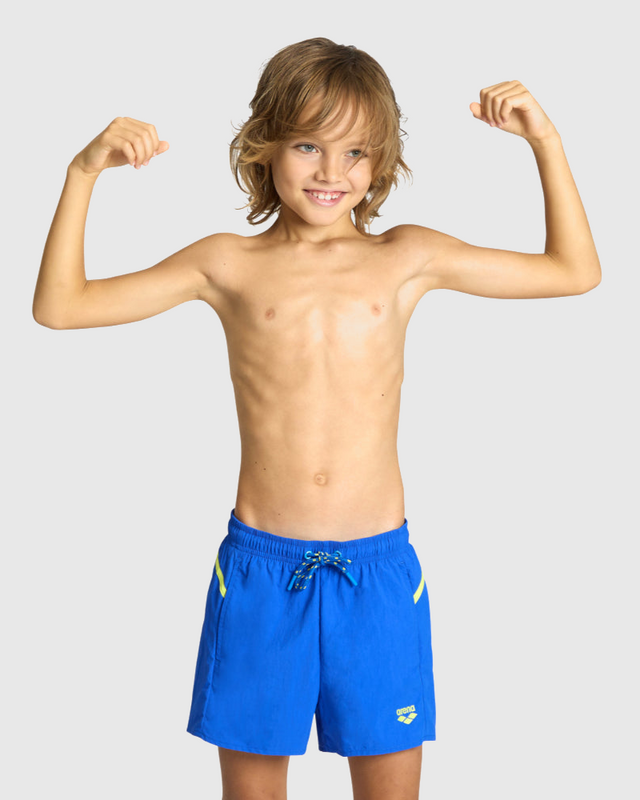 SHORT BAÑO NIÑO PRO_FILE BEACH AZUL CLARO - fondo #E8E8E8