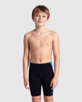 TRAJE DE BAÑO JAMMER ARENA PERFORMANCE PARA NIÑO PANEL NEGRO - fondo #E8E8E8