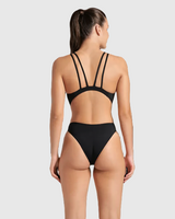 TRAJE DE BAÑO MUJER SWIMSUIT TECH MULTI SOLID - fondo #E8E8E8