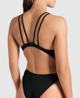 TRAJE DE BAÑO MUJER SWIMSUIT TECH MULTI SOLID - fondo #E8E8E8