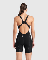 TRAJE DE BAÑO MUJER ARENA POWERSKIN IMPULSO OB BLACK - fondo #E8E8E8