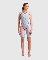 TRAJE DE BAÑO MUJER POWERSKIN PRIMO FIREFLOW WHITE - fondo #E8E8E8