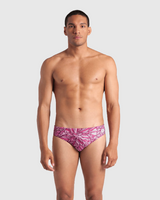 TRAJE DE BAÑO ZUNGA PINK DAHLIA SWIM BRIEFS SHOC - fondo #E8E8E8