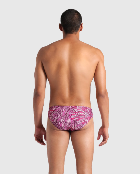 TRAJE DE BAÑO ZUNGA PINK DAHLIA SWIM BRIEFS SHOC - fondo #E8E8E8