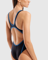 TRAJE DE BAÑO SOLID SWIMSUIT TECH BACK - fondo #E8E8E8
