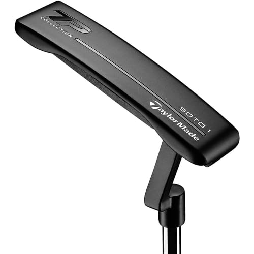 Putter TaylorMade TP Black Soto #1 - Acero Inoxidable 303, Inserto Pure Roll
