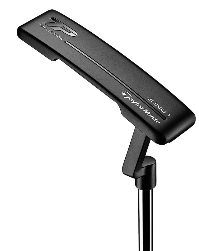 Putter TaylorMade TP Black Juno L‑Neck - Acero Inoxidable 303, Acabado Negro