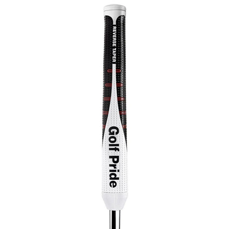 Empuñadura Golf Pride Reverse Taper Pistol - Mediana (M) Negra/Blanca