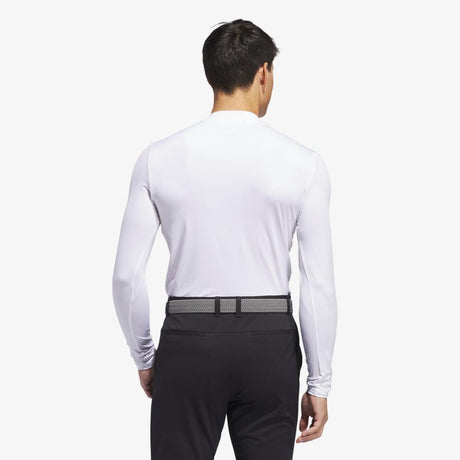 Adidas Baselayer Golf Manga Larga para Hombre - Blanco