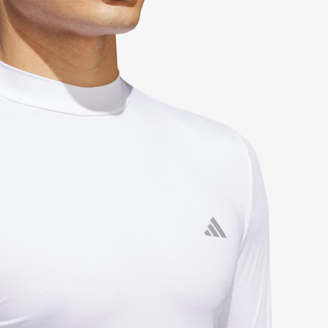 Adidas Baselayer Golf Manga Larga para Hombre - Blanco