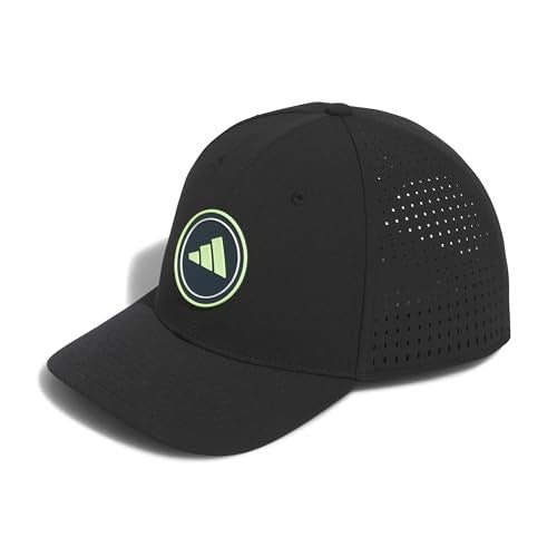 Gorra hidrofóbica adidas para hombre — negra, talla única