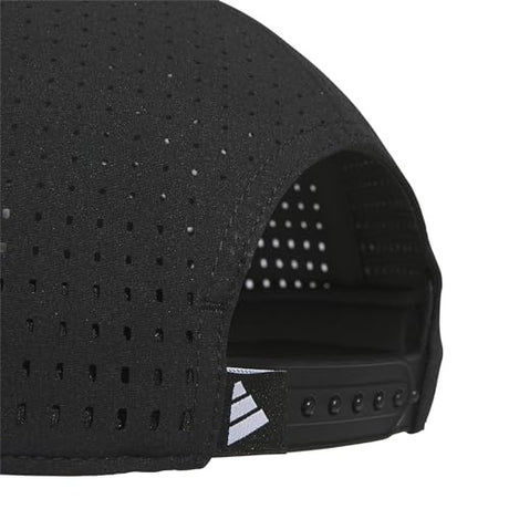 Gorra hidrofóbica adidas para hombre — negra, talla única