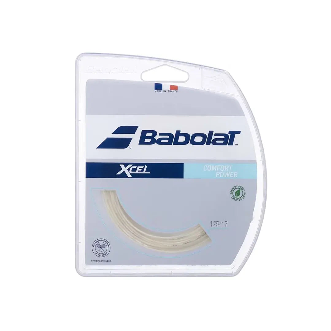Cuerda Tenis Babolat Xcel Rollo 12mt Natural