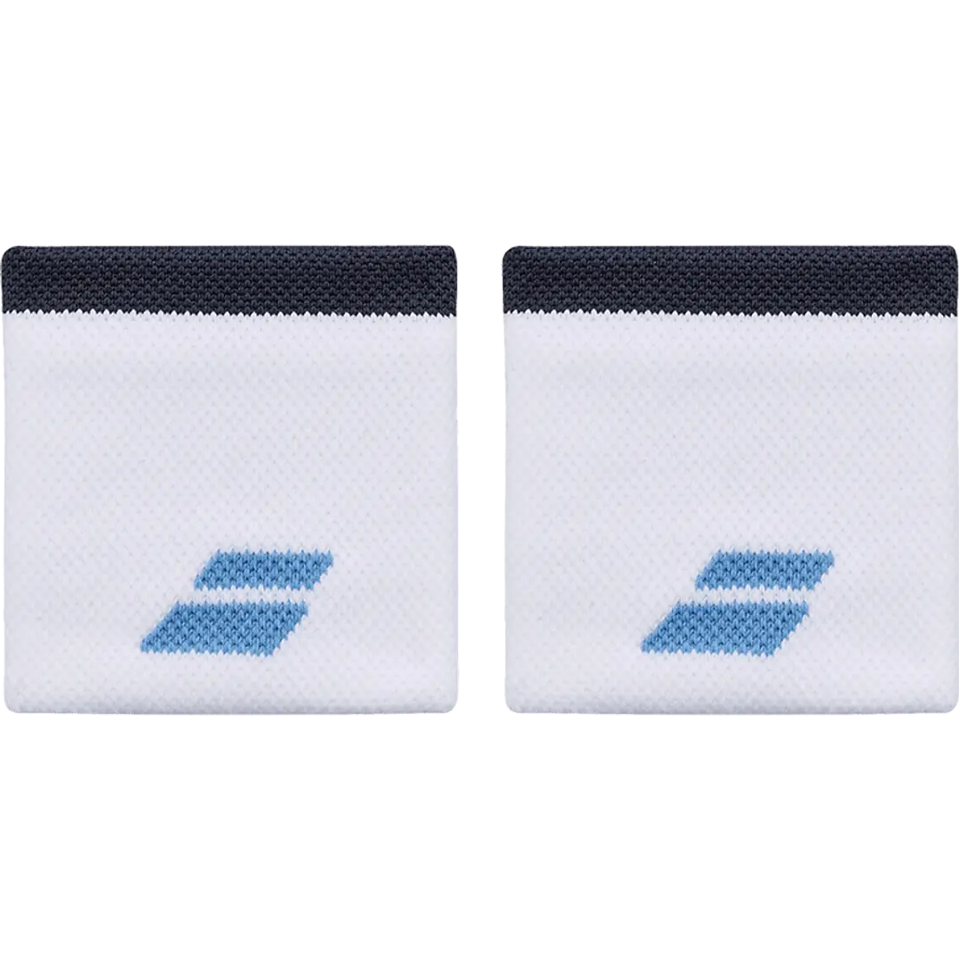 Muñequera Corta Babolat Logo Wristband Aero Grey