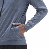 Poleron Hombre Hoodie 51040 Azul Humo 2022