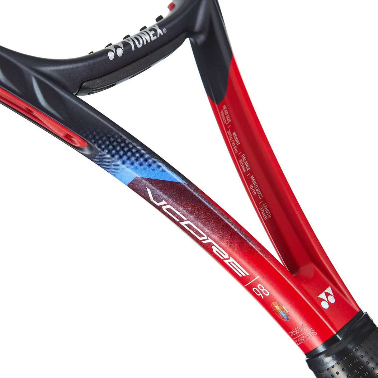 Raqueta Tenis VCORE 98 305g Scarlet 2023