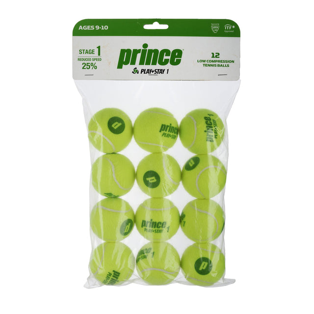 Bolsa 12 Pelotas PLAY AND STAY Stage 1 Prince