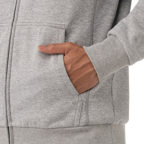 Polerón Hombre Hoodie 0018 Gris