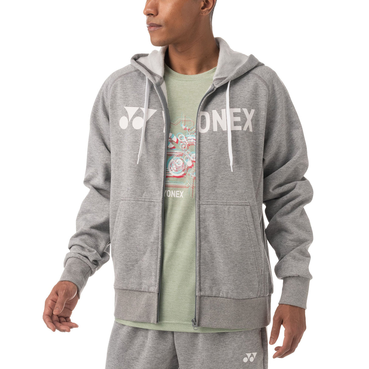 Polerón Hombre Hoodie 0018 Gris