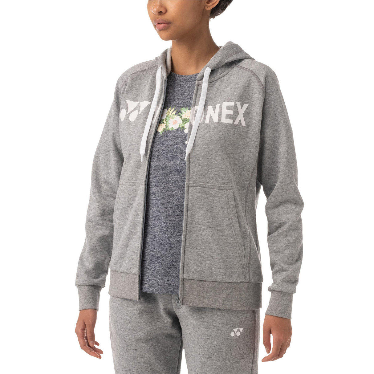 Polerón Mujer Hoodie 0018 Gris