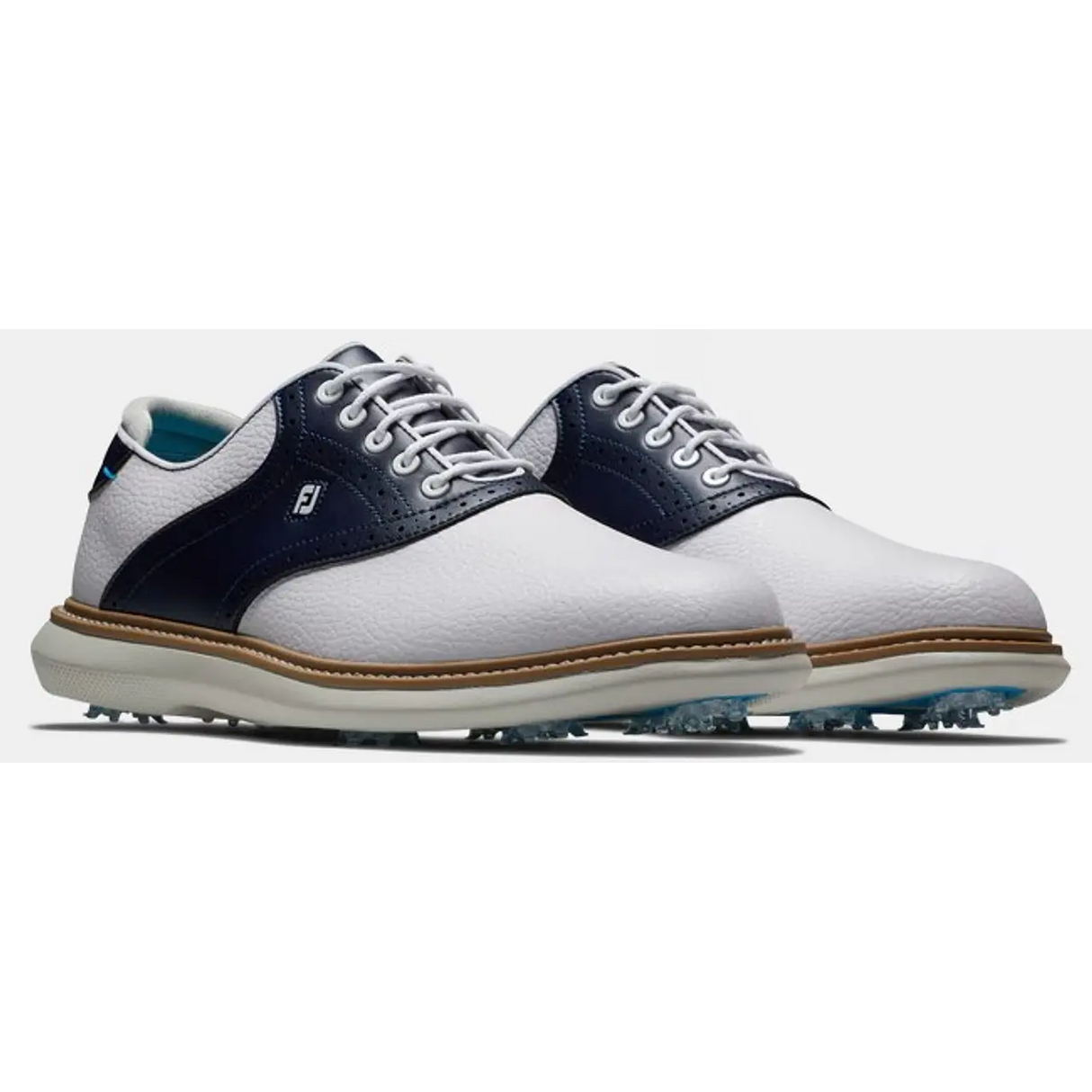 Zapato Footjoy Hombre Traditions Blanco/Azul