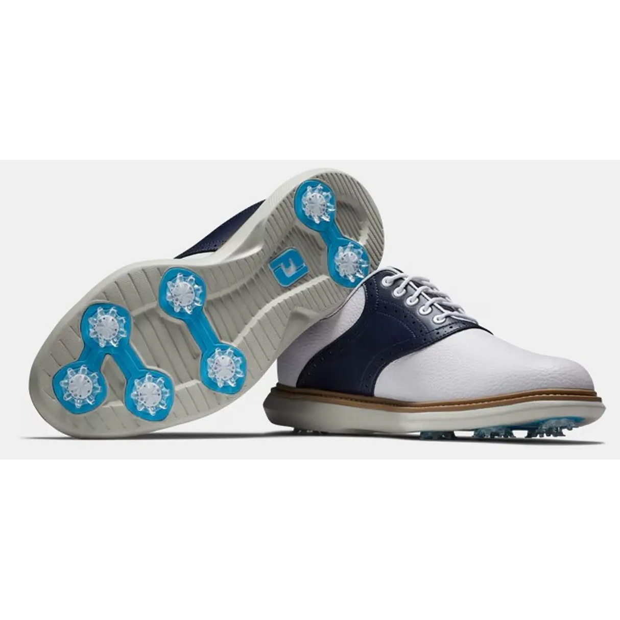 Zapato Footjoy Hombre Traditions Blanco/Azul