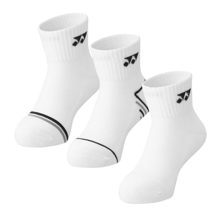 Calcetines Junior YONEX 19198 Tripack Quarter Surtidos