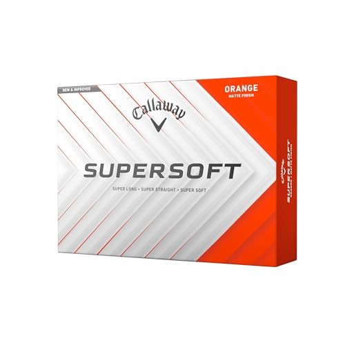 Pelotas Callaway Supersoft 25 - Docena Naranja