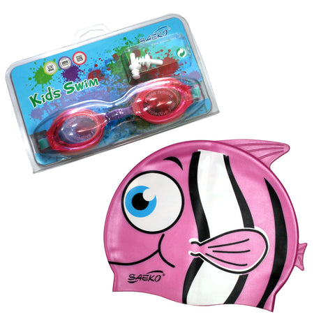 Set Natación Junior FISH ROSA