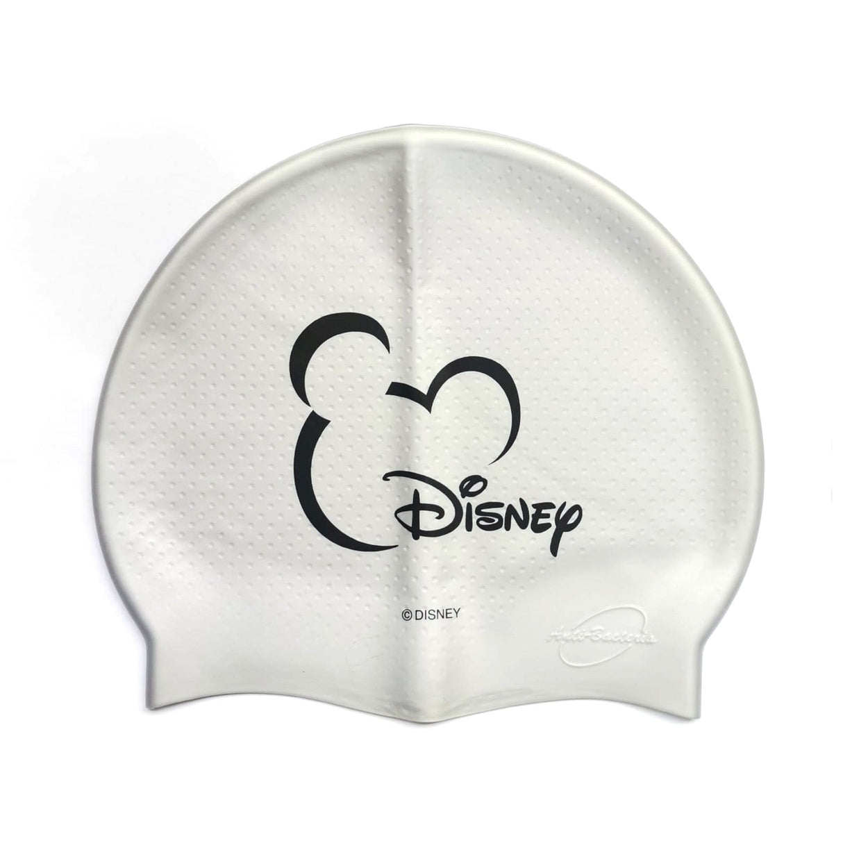 Gorra Natación Silicona DISNEY Plata/Negro