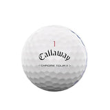 Pelotas Callaway Chrome TourX Triple Track - Tubo 3 pelotas