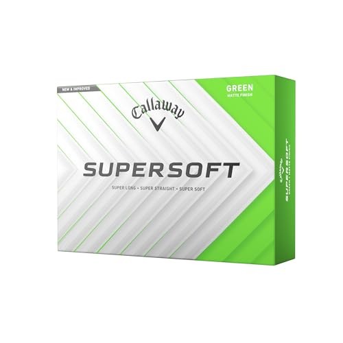Pelotas Callaway Supersoft 25 - Docena Verde